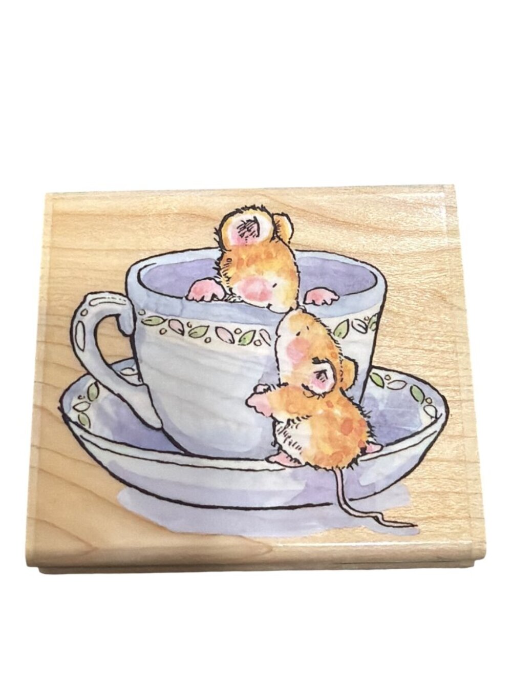 House Mouse Tea Cozy Wooden Rubber Stamp By Penny Black Margaret Sherry Collecti